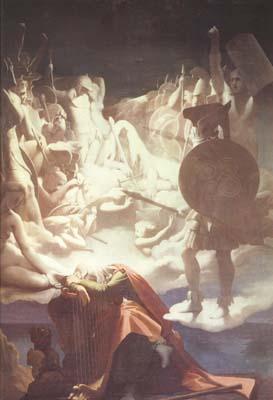 Jean Auguste Dominique Ingres The Dream of Ossian (mk10) Sweden oil painting art